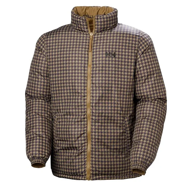 Мужская куртка двусторонняя Helly Hansen YU 23 Reversible Puffer Sepia