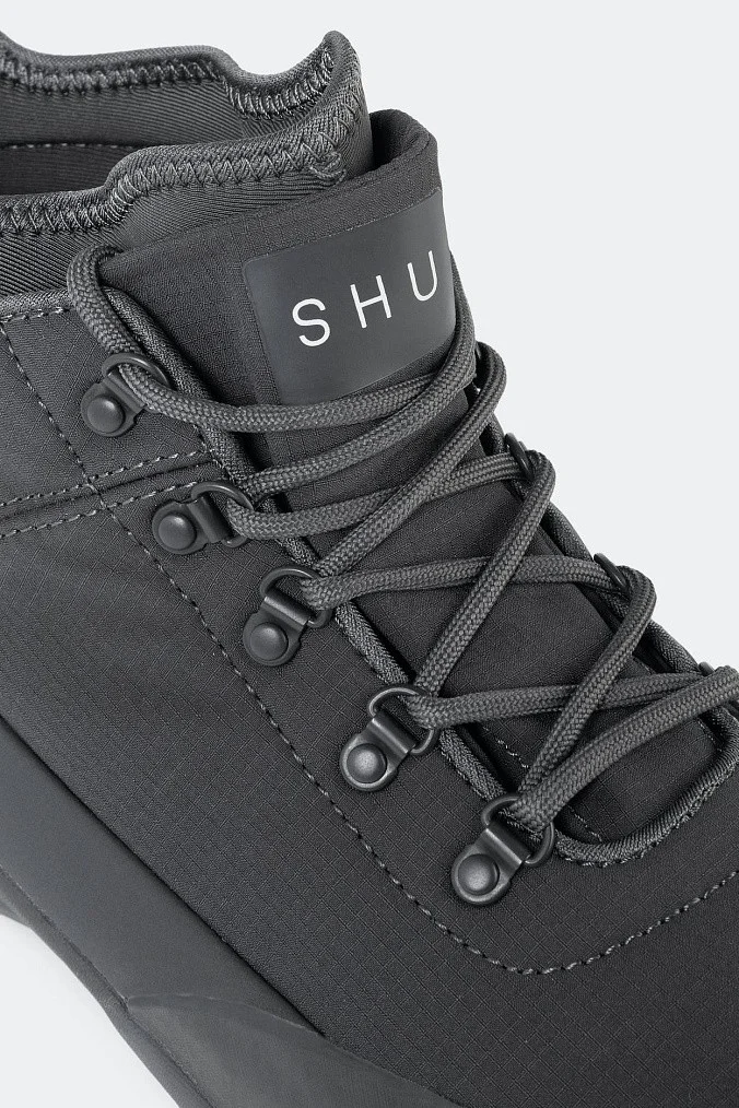 Ботинки унисекс SHU тёмно-серые