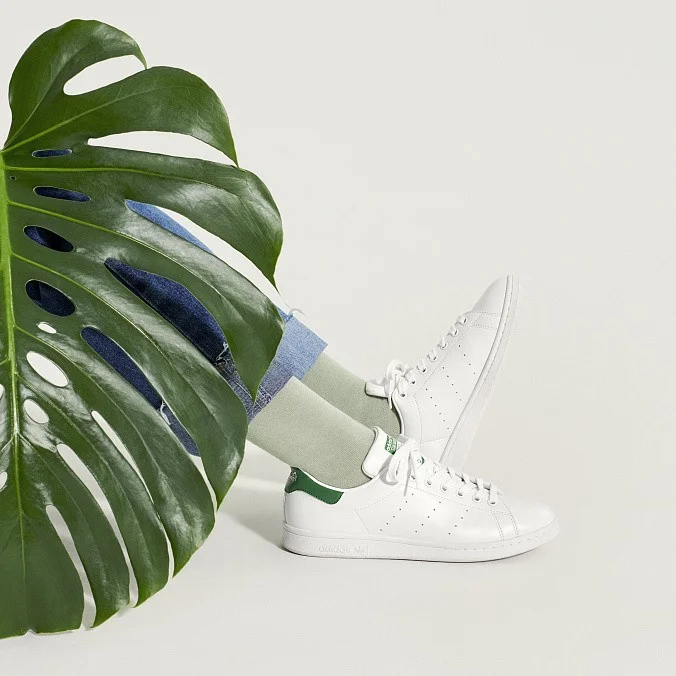 Кеды мужские adidas Originals Stan Smith Cloud White/Core White/Green