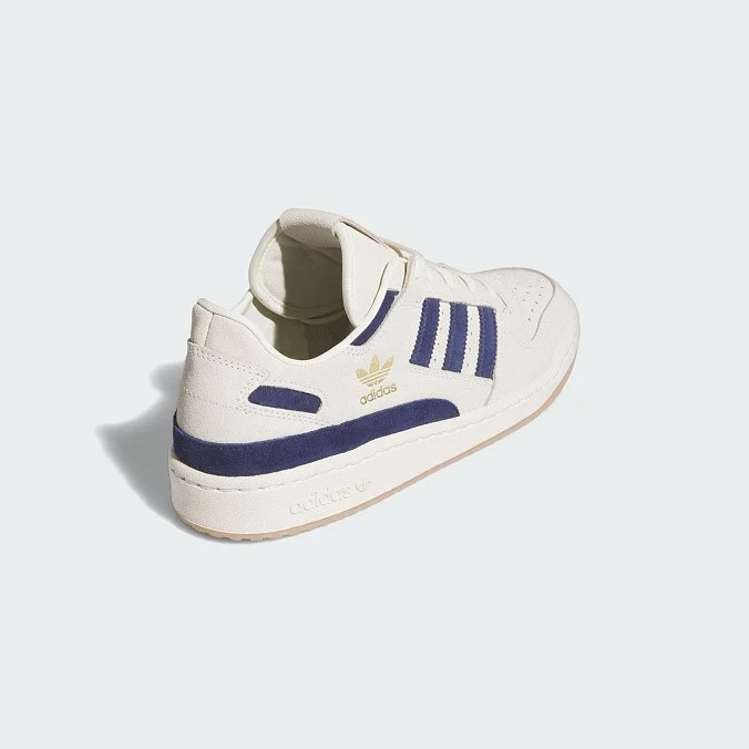 Кроссовки adidas Originals Forum Low CL Cream White/Dark Blue/Dark Blue