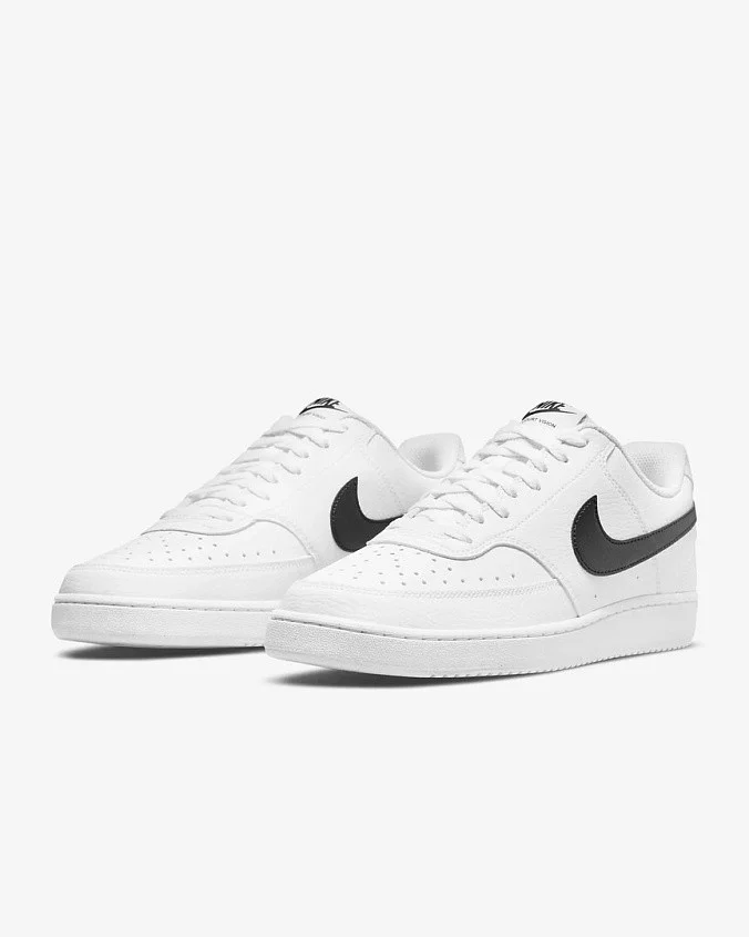 Кроссовки Nike Court Vision Low Next Nature White/White/Black