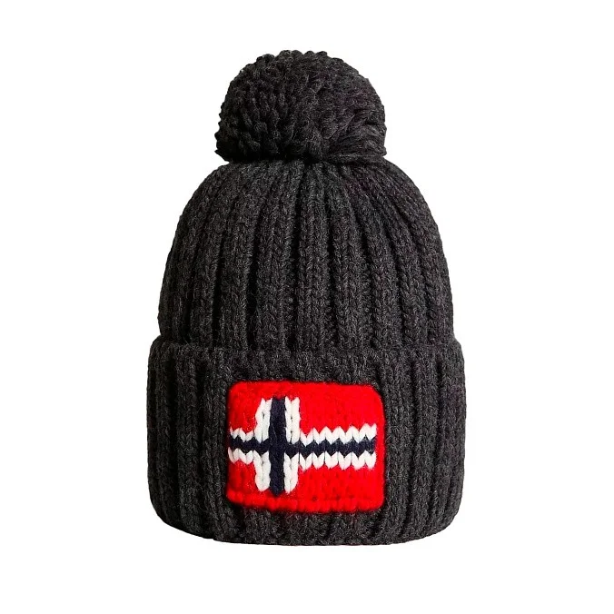 Шапка Napapijri Semiury Dark Grey Melange