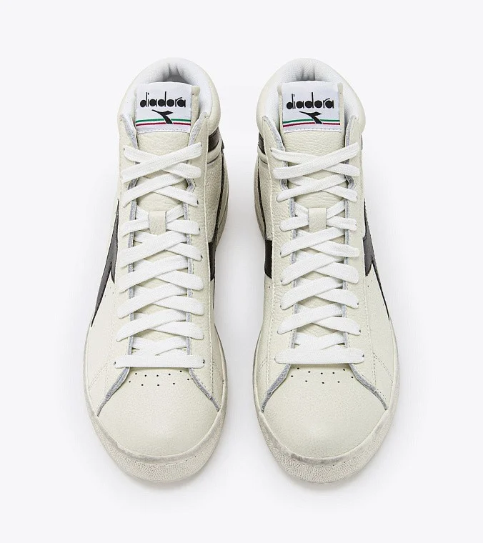 Кроссовки Diadora Game L High Waxed White / Black