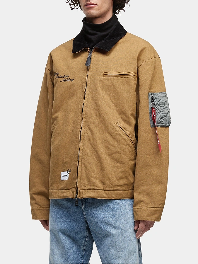 Куртка Alpha Industries Unfrm Detroit Jacket Beige