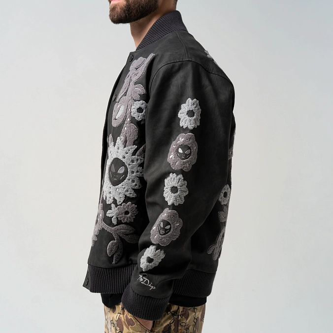 Куртка RIPNDIP Space Garden Varsity Jacket Black